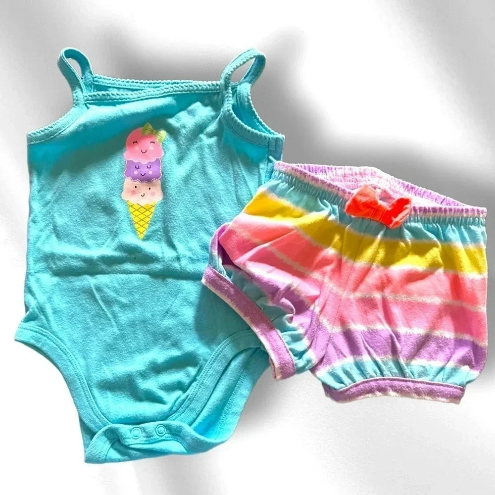 12m girls summer outfit.